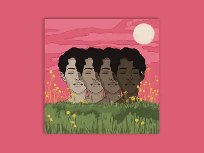 One and the same art artist artwork contemporary art digital art illustration illustration art illustrator photoshop art racism surreal art symbol