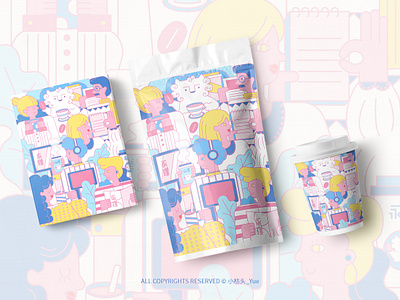Coffee Package Illustration 3 branding design graphic illustration package vector