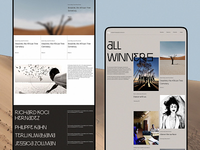 Photography Contest Website Pages art competition contest design design studio event graphic design interaction interface photographer photography photography website ui user experience ux web web design web layout website design website page