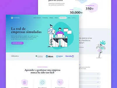 Empresaula codegram ui ui design user interface web website website design