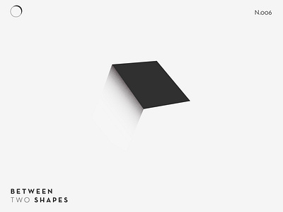 [006] 3d 3d art black challenge daily gradient perspective rectangle shadow texture white