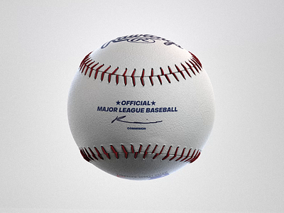 Baseball 3d 3d graphic animation baseball blender branding digital design modelling motion graphics web design