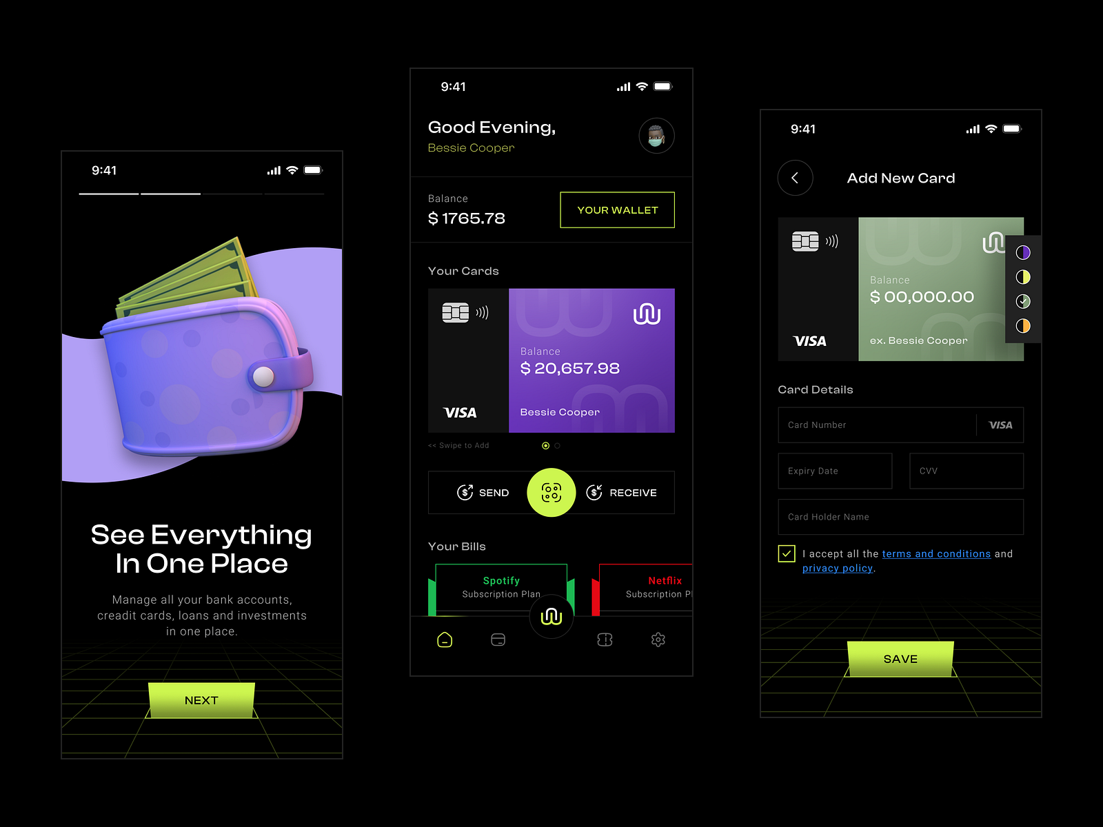 Fintech App UI By MindInventory UI UX For MindInventory On Dribbble