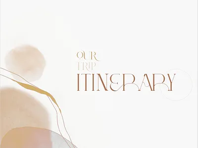 Itinerary {3} adventure agenda graphic design itinerary lettering national parks neutral colors print design to do typography