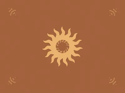Goodbye Summer branding design font illustration logo summer sun type typeface vintage