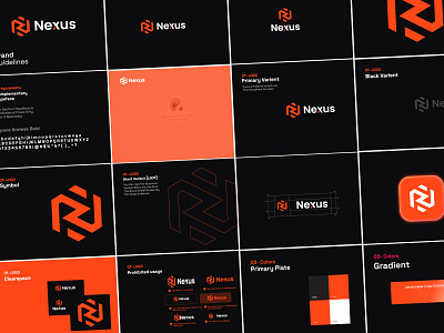 Brand Guidelines - Branding - N logo brand guidelines branding design designer ecommerce logo n