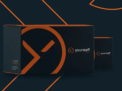 YourStaff artwork branding design flat lettering logo minimal package typography vector