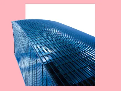 UK PINK artwork building buildings design graphic design minimal montage pink uk
