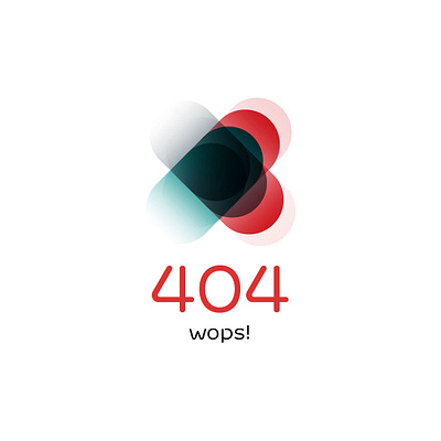 WOPS! 404 404 error page 404 not found 404page branding design edp minimal online typography ui ux uxui vector wops