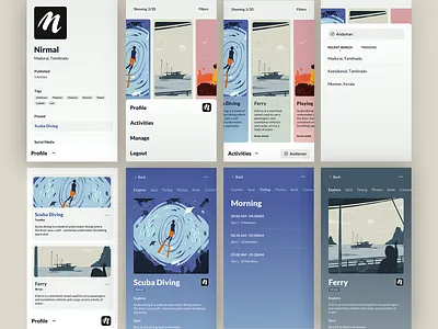 Travel Activities activities blog details explorers ferry scuba search sharing travel app travelling