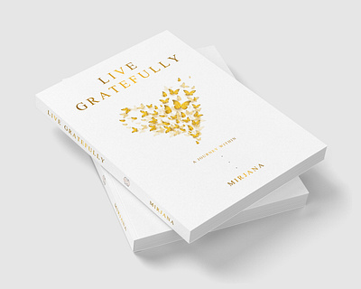 Cover Design / Live Gratefully book design cover cover design design editorial design indesign print print design