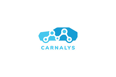 Car analytics Logo analytics blue car logo redesign repair statistics system tech