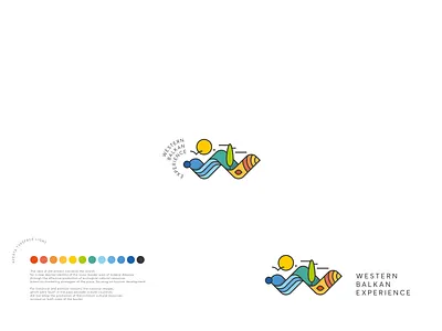 WESTERN BALCAN EXPERIENCE LOGO design branding design illustrator cc logo vector