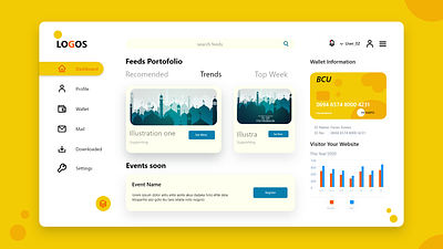 portofolio web dashboard adobe xd dashboard dashboard design dashboard template dashboard ui design figma figmadesign illustration orange portofolio sketch ui uidesign uiux uxdesign web webdesign