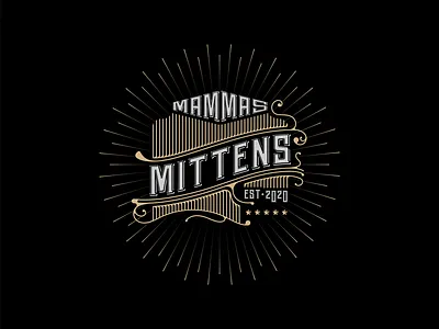 Mammas Mittens - Western animal cat cats design designer illustration mammasmittens minimalism minimalist minimalistic type typedesign typeface western wordmark