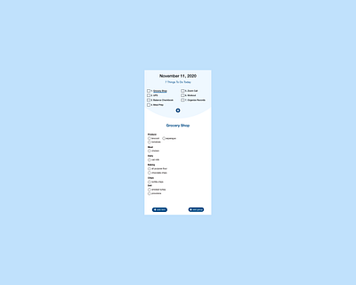 Daily UI #042 dailyui todolist