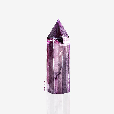 Amethyst gem amethyst crystals drawing gemstoneillustration healingart minimaldesign purplepalette radianorchidpalette shopart ultravioletpalette watercolor illustration watercolorart