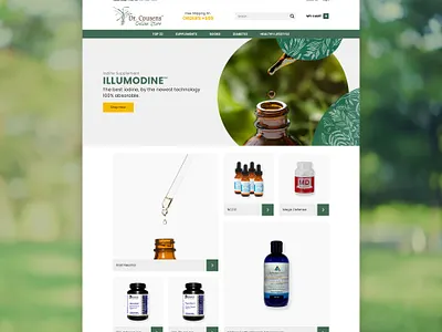 Dr. Cousen's Online Store web web design website website design