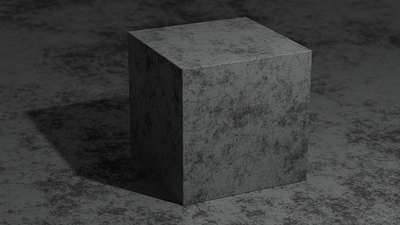 Raw Cube blender blender3d blender3dart eevee wallpaper