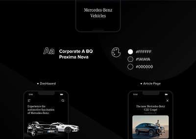 Mercedes-Benz Vehicles: A Mobile Perspective (II) app app design design interaction interface interfacedesign mobile app design mobile ui product design ui ui design uidesign uiux ux web design