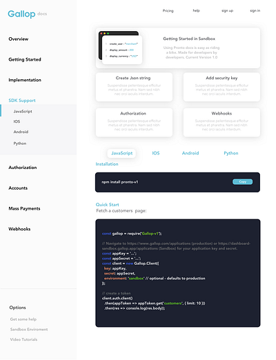 API Doc Design api app design design desktop js node web web app