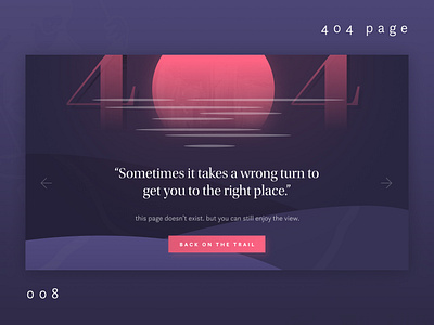 Daily UI 008 - 404 Page dailyui dailyui 008 uidesign webdesign