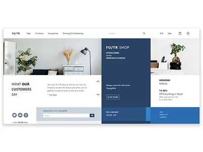 FU/TR Landing Page web webdesign website website design
