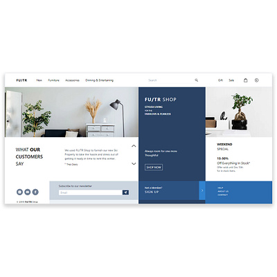 FU/TR Landing Page web webdesign website website design