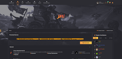 Classic IPS Theme alexandru classic design design gaming gaming template gaming theme webdesign