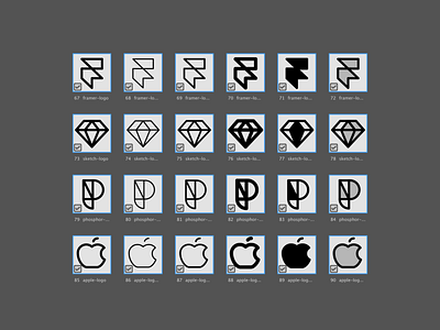 Brand Icons icon icon design icon family icon pack icon set iconography icons tools ui user interface