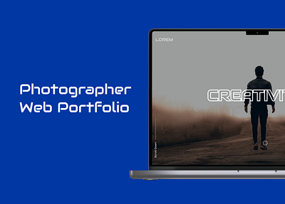 Photographer Web-folio app branding design graphic design illustration logo typography ui ux vector web