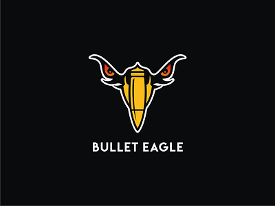 Bullet Eagle branding design doublemeaning dualmeaning illustration logo