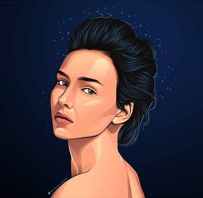 MANDIX adobe illustrator art design digitalart illustration illustrator photoshop portrait themandix themandixcreation vectorart vectorvexel vexelart