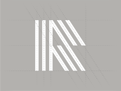 R 2d branding design flat graphic grids guides icon letter letterform line logo logotype minimalistic negative space r simple symbol typeography vector