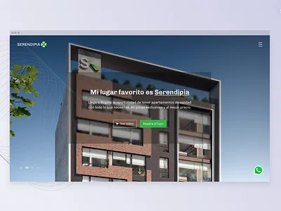 Serendipia flats · 2019 buildings checkout choose design floor landing ui web