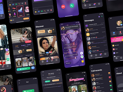 Wesoul - Dark Mode app call chat dark mode gift ios message social video