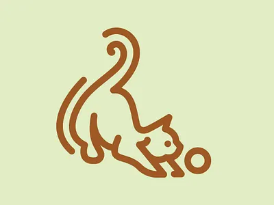 Day 91 - Cat 100 Icons Daily 100days cat design feline icon illustration leeayr logo minimal vector