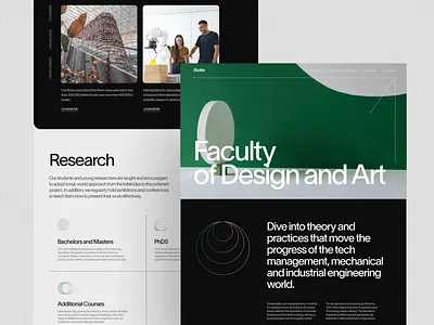 University Website Design 3d animation branding design education graphic design interface motion graphics students ui university user experience ux web web animation web design web marketing web page website website design