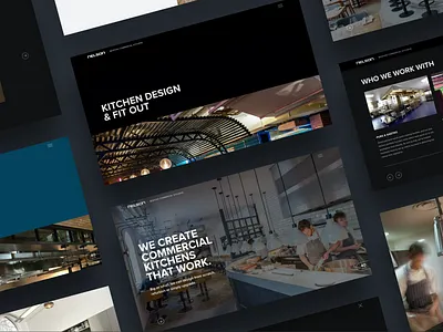 Nelson Commercial Kitchens design responsive typography web web design web development website website design wordpress