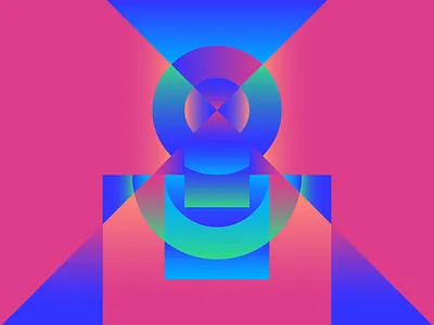 random88 chaos abstract chaos design experiments geometric gradients graphic illustration inspiration minimal minimalist random vector vector art