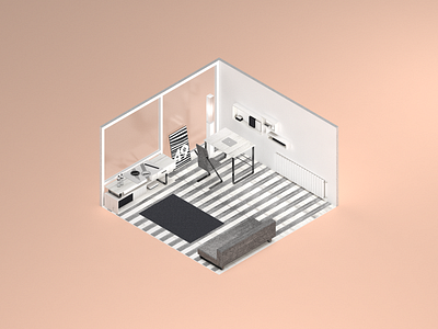 embrace of difference 3d design digital isometric kyiv ukraine web workspace