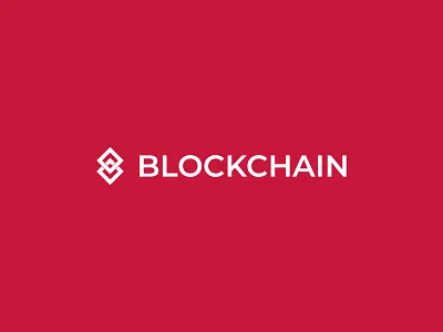 Blockchain Logo blockchain logo creative logo minimalist logo