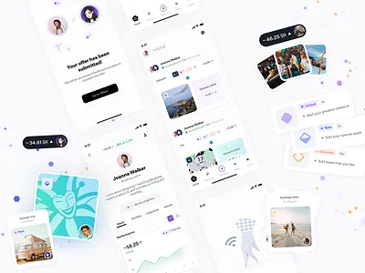 Revel App Design app clean crypto illustration iosdesign mint mobile nft nfts trade ui uidesign ux uxdesign uxui web3