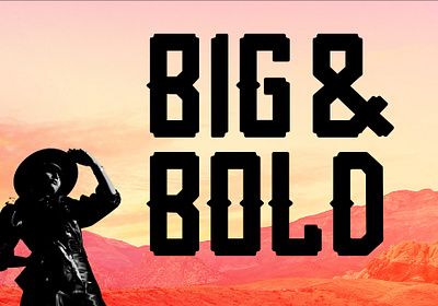 Mazon - Big & Bold display typeface display display font free type typedesign typeface typography west western