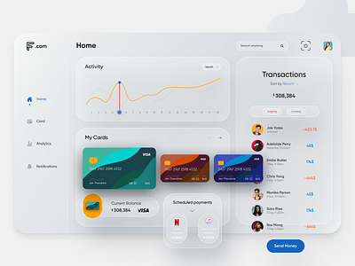 Admin Panel admin panel analytics app clean dashboard design digital interface minimal minimalism web