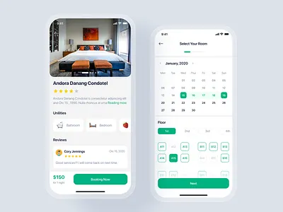 Hotel Booking mobile UI concept - Sodium UI Kit android ui app app ui design interface ios ios ui material mobile mobile app mobile ui resource sketch template ui ui design ui kit ui kits ux design ux ui