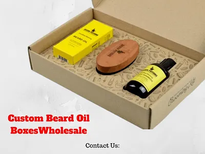 beard oil beard boxes oil packaging