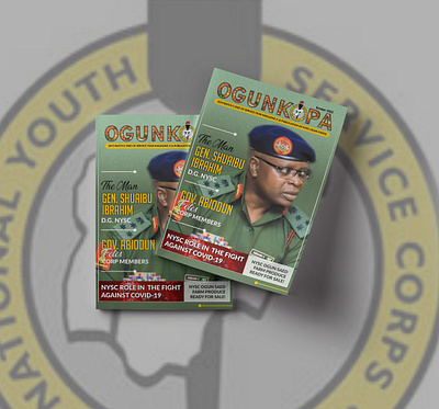 NYSC OGUN MAGAZINE COVER DESIGN brand branding catalog design design flyer design graphic design logo magazine cover magazine design poster