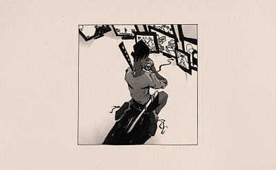 4th Chamber - Wu Tang Clan 4th chamber album artwork ghost killah gza illustration illustrator killah priest music music art rza samurai shogun assassin wu tang clan
