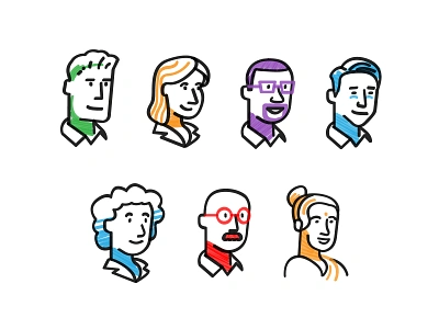 Whiteboard People illustration marker vector whiteboard